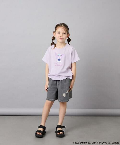 a.v.v / アー・ヴェ・ヴェ カットソー | [110-140]【数量限定】[シナモロール＆クロミ]スパンコールTシャツ | 詳細27