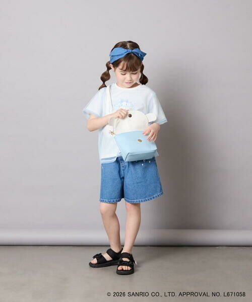 a.v.v / アー・ヴェ・ヴェ カットソー | [120-150]【数量限定】[シナモロール＆クロミ]オーバーチュールTシャツ | 詳細15