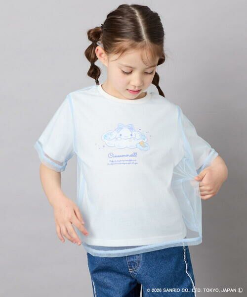 a.v.v / アー・ヴェ・ヴェ カットソー | [120-150]【数量限定】[シナモロール＆クロミ]オーバーチュールTシャツ | 詳細2