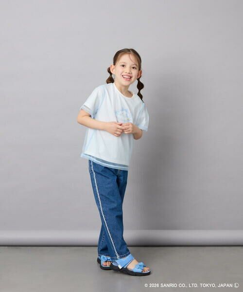 a.v.v / アー・ヴェ・ヴェ カットソー | [120-150]【数量限定】[シナモロール＆クロミ]オーバーチュールTシャツ | 詳細5