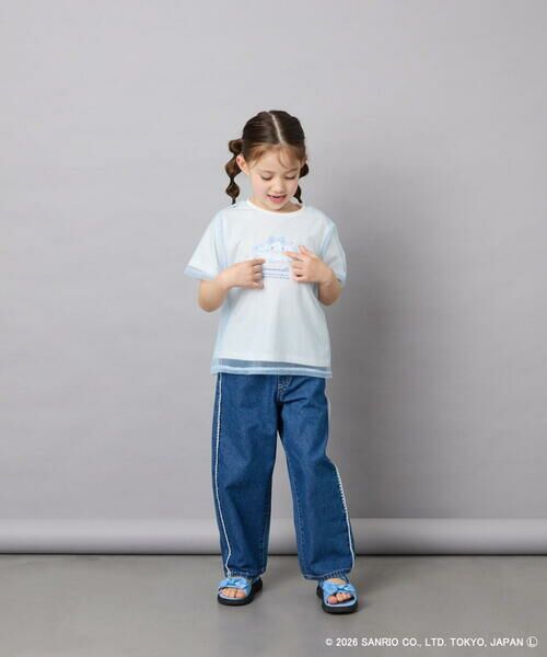 a.v.v / アー・ヴェ・ヴェ カットソー | [120-150]【数量限定】[シナモロール＆クロミ]オーバーチュールTシャツ | 詳細7