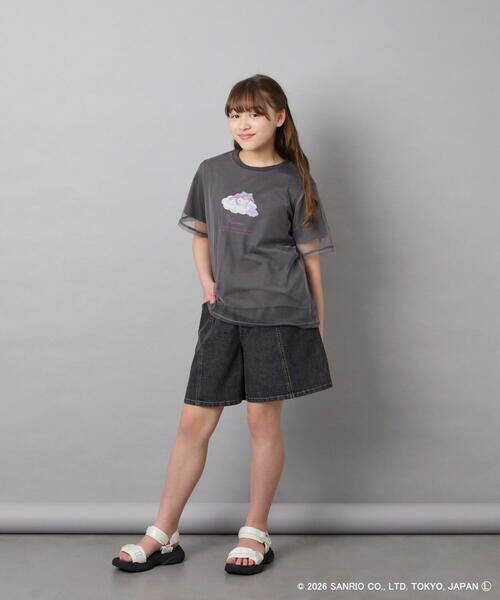 a.v.v / アー・ヴェ・ヴェ カットソー | [120-150]【数量限定】[シナモロール＆クロミ]オーバーチュールTシャツ | 詳細15