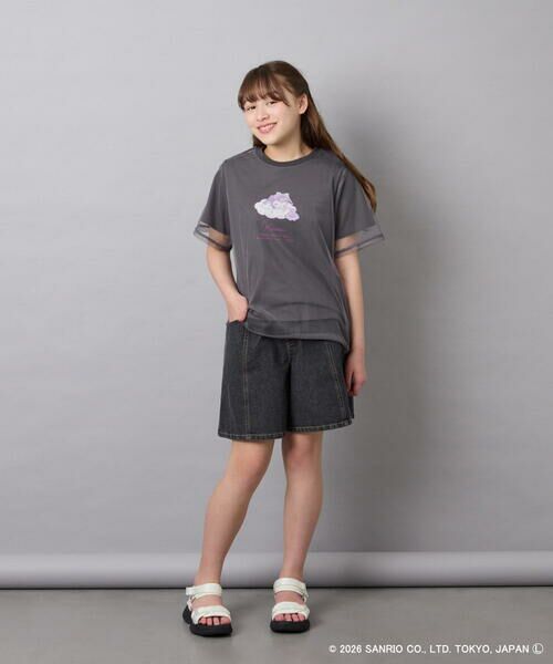 a.v.v / アー・ヴェ・ヴェ カットソー | [120-150]【数量限定】[シナモロール＆クロミ]オーバーチュールTシャツ | 詳細17