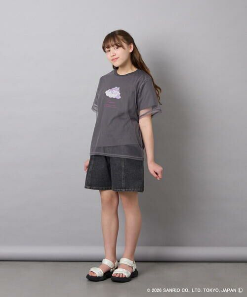 a.v.v / アー・ヴェ・ヴェ カットソー | [120-150]【数量限定】[シナモロール＆クロミ]オーバーチュールTシャツ | 詳細18