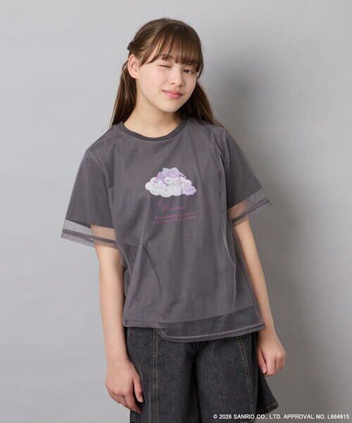 a.v.v / アー・ヴェ・ヴェ カットソー | [120-150]【数量限定】[シナモロール＆クロミ]オーバーチュールTシャツ | 詳細23