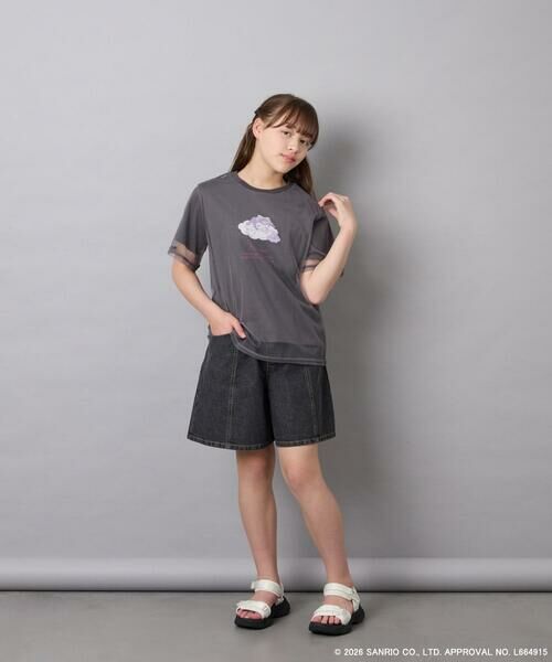 a.v.v / アー・ヴェ・ヴェ カットソー | [120-150]【数量限定】[シナモロール＆クロミ]オーバーチュールTシャツ | 詳細30
