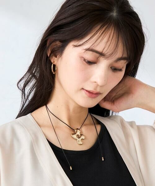 a.v.v / アー・ヴェ・ヴェ ネックレス・ペンダント・チョーカー | コードトップネックレス（ゴールド）