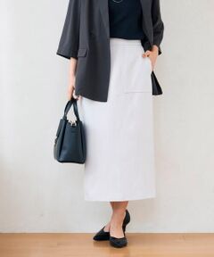a.v.v / アー・ヴェ・ヴェ ロング・マキシ丈スカート | 【洗える】ストレッチナロースカート