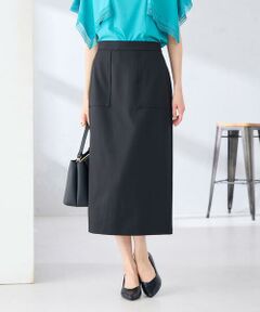 a.v.v / アー・ヴェ・ヴェ ロング・マキシ丈スカート | 【洗える】ストレッチナロースカート