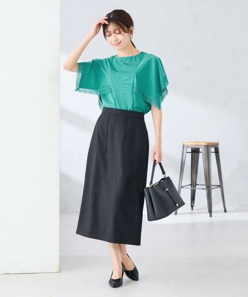 a.v.v / アー・ヴェ・ヴェ ロング・マキシ丈スカート | 【洗える】ストレッチナロースカート | 詳細18