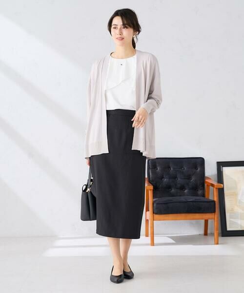 a.v.v / アー・ヴェ・ヴェ ロング・マキシ丈スカート | 【洗える】ストレッチナロースカート | 詳細22