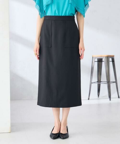 a.v.v / アー・ヴェ・ヴェ ロング・マキシ丈スカート | 【洗える】ストレッチナロースカート | 詳細23