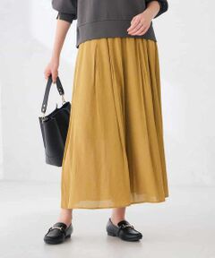 a.v.v / アー・ヴェ・ヴェ その他パンツ | 【新色追加/洗える】タックフレアスカンツ