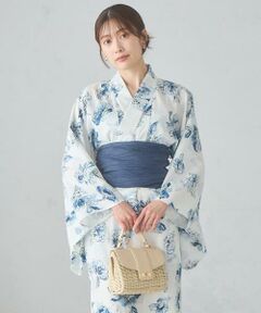a.v.v / アー・ヴェ・ヴェ ロング・マキシ丈ワンピース | 二部式で簡単に着られる！セパレート浴衣 3点セット【接触冷感/洗える/吸水速乾/WEB限定】
