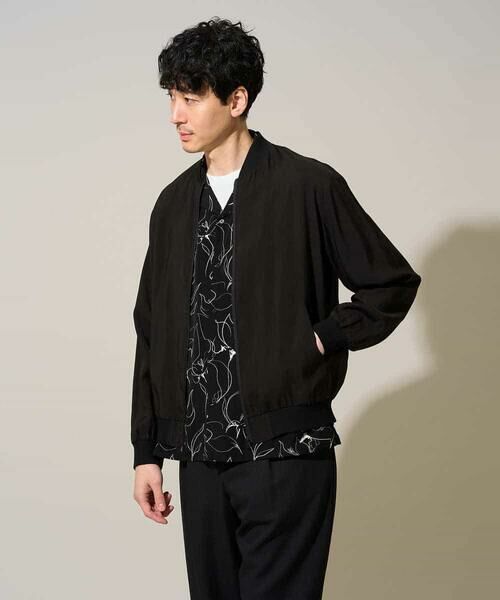 a.v.v / アー・ヴェ・ヴェ シャツ・ブラウス | 【イージーケア/洗濯機で洗える/速乾/接触冷感/毛玉になりにくい】センガプリントゴブソテオープンカラーシャツ | 詳細11