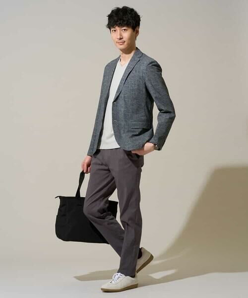 a.v.v / アー・ヴェ・ヴェ チノ・ワークパンツ | 【イージーケア/洗濯機で洗える/軽撥水/接触冷感/速乾/ストレッチ/毛玉になりにくい】ストレッチコードレーン5PKアンクルパンツ | 詳細10