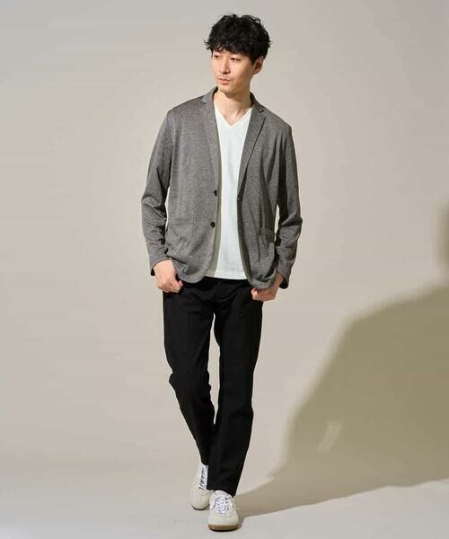 a.v.v / アー・ヴェ・ヴェ チノ・ワークパンツ | 【イージーケア/洗濯機で洗える/軽撥水/接触冷感/速乾/ストレッチ/毛玉になりにくい】ストレッチコードレーン5PKアンクルパンツ | 詳細11