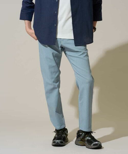 a.v.v / アー・ヴェ・ヴェ チノ・ワークパンツ | 【イージーケア/洗濯機で洗える/軽撥水/接触冷感/速乾/ストレッチ/毛玉になりにくい】ストレッチコードレーン5PKアンクルパンツ | 詳細13