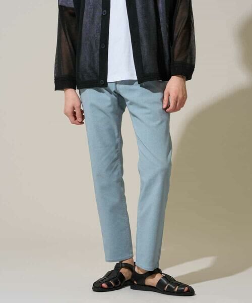 a.v.v / アー・ヴェ・ヴェ チノ・ワークパンツ | 【イージーケア/洗濯機で洗える/軽撥水/接触冷感/速乾/ストレッチ/毛玉になりにくい】ストレッチコードレーン5PKアンクルパンツ | 詳細14