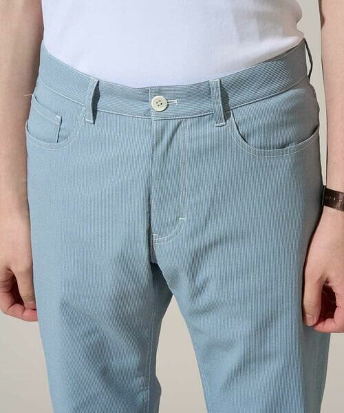 a.v.v / アー・ヴェ・ヴェ チノ・ワークパンツ | 【イージーケア/洗濯機で洗える/軽撥水/接触冷感/速乾/ストレッチ/毛玉になりにくい】ストレッチコードレーン5PKアンクルパンツ | 詳細22