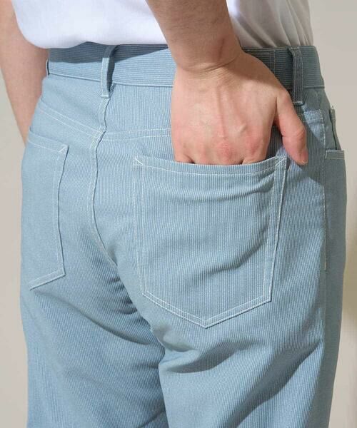 a.v.v / アー・ヴェ・ヴェ チノ・ワークパンツ | 【イージーケア/洗濯機で洗える/軽撥水/接触冷感/速乾/ストレッチ/毛玉になりにくい】ストレッチコードレーン5PKアンクルパンツ | 詳細24