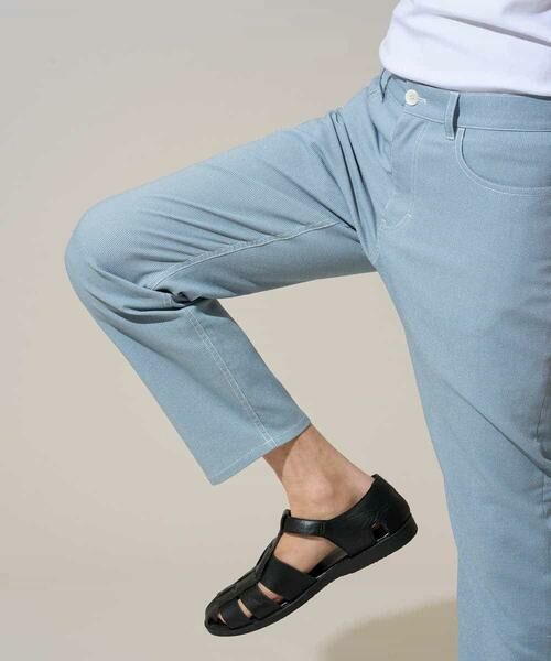 a.v.v / アー・ヴェ・ヴェ チノ・ワークパンツ | 【イージーケア/洗濯機で洗える/軽撥水/接触冷感/速乾/ストレッチ/毛玉になりにくい】ストレッチコードレーン5PKアンクルパンツ | 詳細26