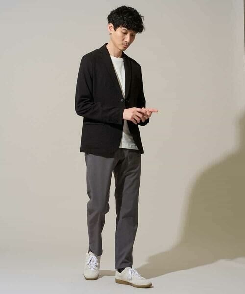 a.v.v / アー・ヴェ・ヴェ チノ・ワークパンツ | 【イージーケア/洗濯機で洗える/軽撥水/接触冷感/速乾/ストレッチ/毛玉になりにくい】ストレッチコードレーン5PKアンクルパンツ | 詳細8