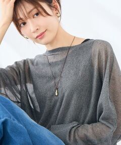 a.v.v / アー・ヴェ・ヴェ ネックレス・ペンダント・チョーカー | ドロップモチーフコードネックレス