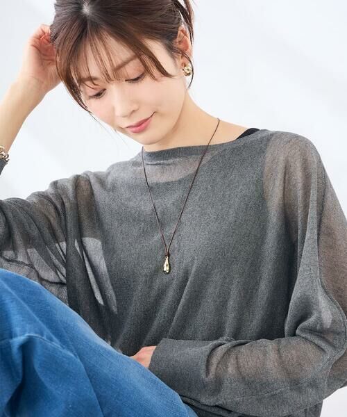 a.v.v / アー・ヴェ・ヴェ ネックレス・ペンダント・チョーカー | ドロップモチーフコードネックレス | 詳細2