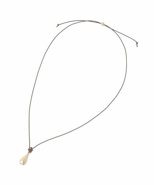 a.v.v / アー・ヴェ・ヴェ ネックレス・ペンダント・チョーカー | ドロップモチーフコードネックレス | 詳細8