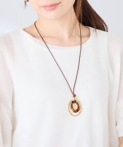 a.v.v / アー・ヴェ・ヴェ ネックレス・ペンダント・チョーカー | オーバルモチーフネックレス