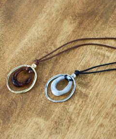 a.v.v / アー・ヴェ・ヴェ ネックレス・ペンダント・チョーカー | オーバルモチーフネックレス