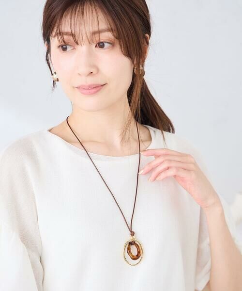 a.v.v / アー・ヴェ・ヴェ ネックレス・ペンダント・チョーカー | オーバルモチーフネックレス | 詳細1