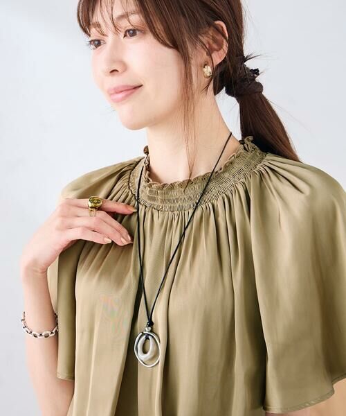 a.v.v / アー・ヴェ・ヴェ ネックレス・ペンダント・チョーカー | オーバルモチーフネックレス | 詳細4