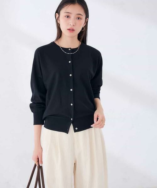 a.v.v / アー・ヴェ・ヴェ カーディガン・ボレロ | 【UVカット/洗える】クルーネックドルマンカーディガン | 詳細28