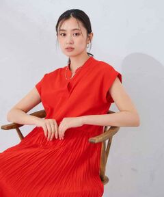 a.v.v / アー・ヴェ・ヴェ ロング・マキシ丈ワンピース | ワッシャープリーツワンピース【洗える】