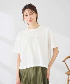 a.v.v / アー・ヴェ・ヴェ カットソー | 【接触冷感】クロップドロゴTシャツ