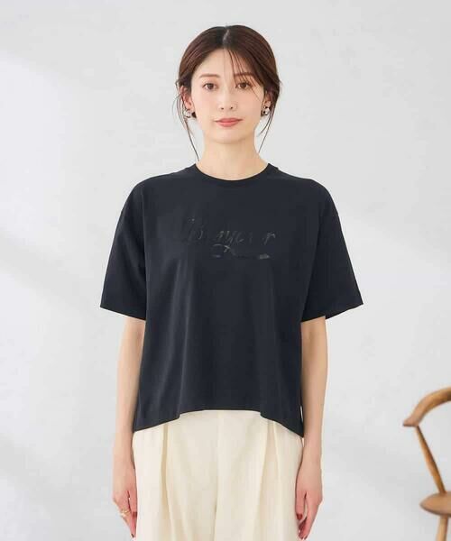a.v.v / アー・ヴェ・ヴェ カットソー | 【接触冷感】クロップドロゴTシャツ | 詳細16