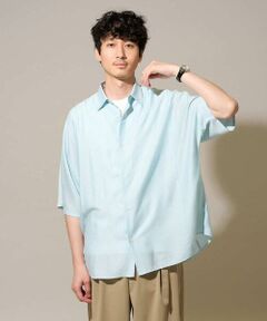 a.v.v / アー・ヴェ・ヴェ シャツ・ブラウス | 【イージーケア/洗濯機で洗える/毛玉になりにくい/接触冷感】ワンサイズメランジシアードルマンシャツ