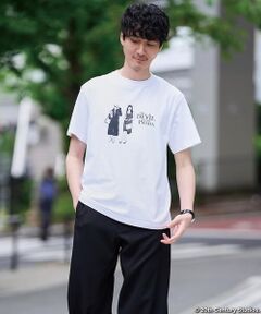 a.v.v / アー・ヴェ・ヴェ カットソー | プラダヲキタアクマプリントＴシャツ