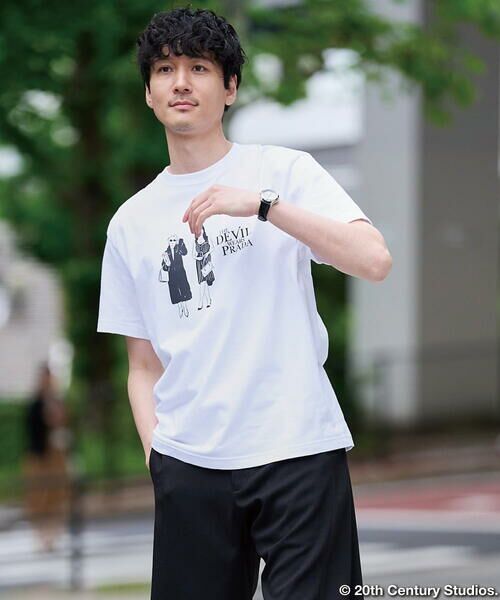 a.v.v / アー・ヴェ・ヴェ カットソー | プラダヲキタアクマプリントＴシャツ | 詳細5