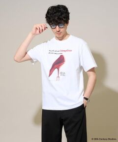a.v.v / アー・ヴェ・ヴェ カットソー | プラダヲキタアクマプリントＴシャツ
