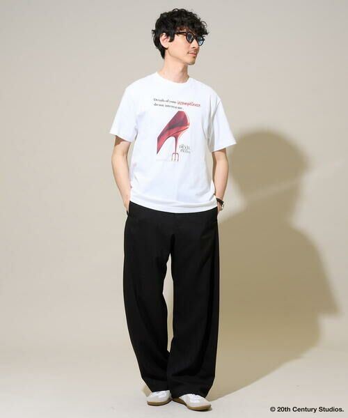 a.v.v / アー・ヴェ・ヴェ カットソー | プラダヲキタアクマプリントＴシャツ | 詳細1