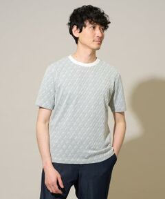 a.v.v / アー・ヴェ・ヴェ カットソー | 【イージーケア/洗濯機で洗える】ダイヤジャカードスマートＴシャツ