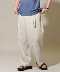 a.v.v / アー・ヴェ・ヴェ その他パンツ | 【イージーケア/洗濯機で洗える/毛玉・シワになりにくい/接触冷感/ストレッチ】ベルトツキワイドテーパードチノパンツ