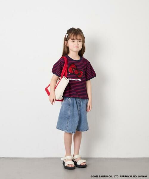 a.v.v / アー・ヴェ・ヴェ カットソー | [120-160]【サンリオ/ママとお揃いコーデが叶う】ハローキティTシャツ | 詳細13