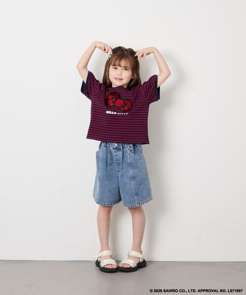 a.v.v / アー・ヴェ・ヴェ カットソー | [120-160]【サンリオ/ママとお揃いコーデが叶う】ハローキティTシャツ | 詳細6
