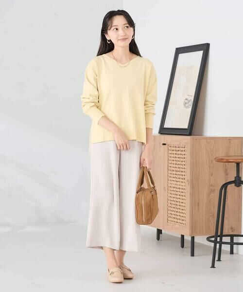 a.v.v / アー・ヴェ・ヴェ ニット・セーター | 【低身長サイズ】サイドリブVネックニット | 詳細10