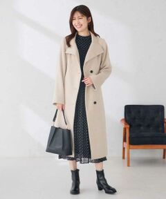 a.v.v / アー・ヴェ・ヴェ その他アウター | 【WEB限定】2WAY 折り返し ラペル ロング コート