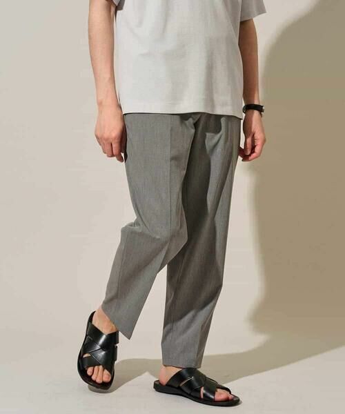 a.v.v / アー・ヴェ・ヴェ その他パンツ | 【接触冷感/防シワ/4WAYストレッチ/イージーケア/洗濯機で洗える/毛玉になりにくい】４ＷＡＹツイルストレッチスラックス（ライトグレー）